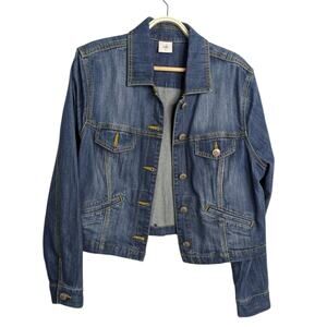Cabi Dakota Denim Jean Jacket XL Pockets Classic Casual Outerwear 5297